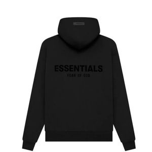 Black essentials strech limo hoodie Size L Men’s